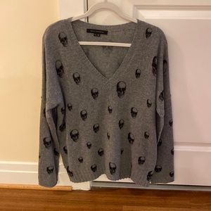 Skull Cashmere oversized sweater, size M